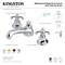 Kingston Brass KS4468TX 8" Widespread Bathroom Faucet, Brushed Nickel KS4468TX - alternate 3